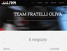 Tablet Screenshot of fratellioliva.it